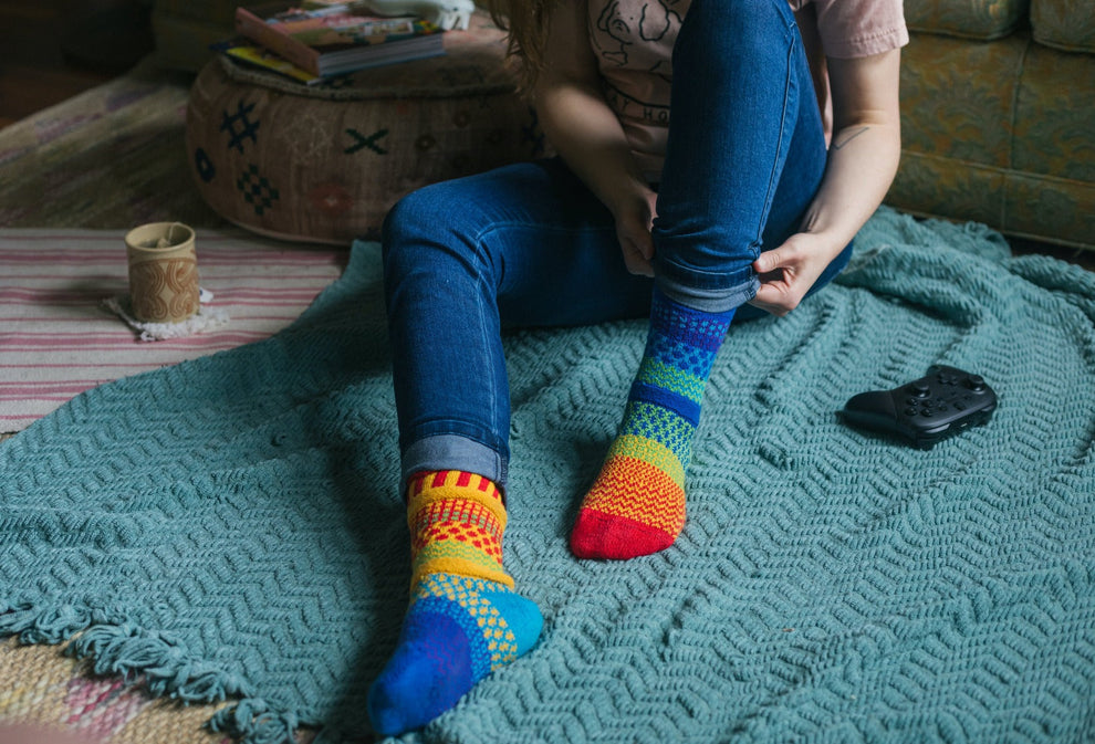 Livoni Apples-Regular Socks 39-42 Calzini, Multicolor, M Livoni Apples-Regular Socks 39-42 Calzini, Multicolor, M